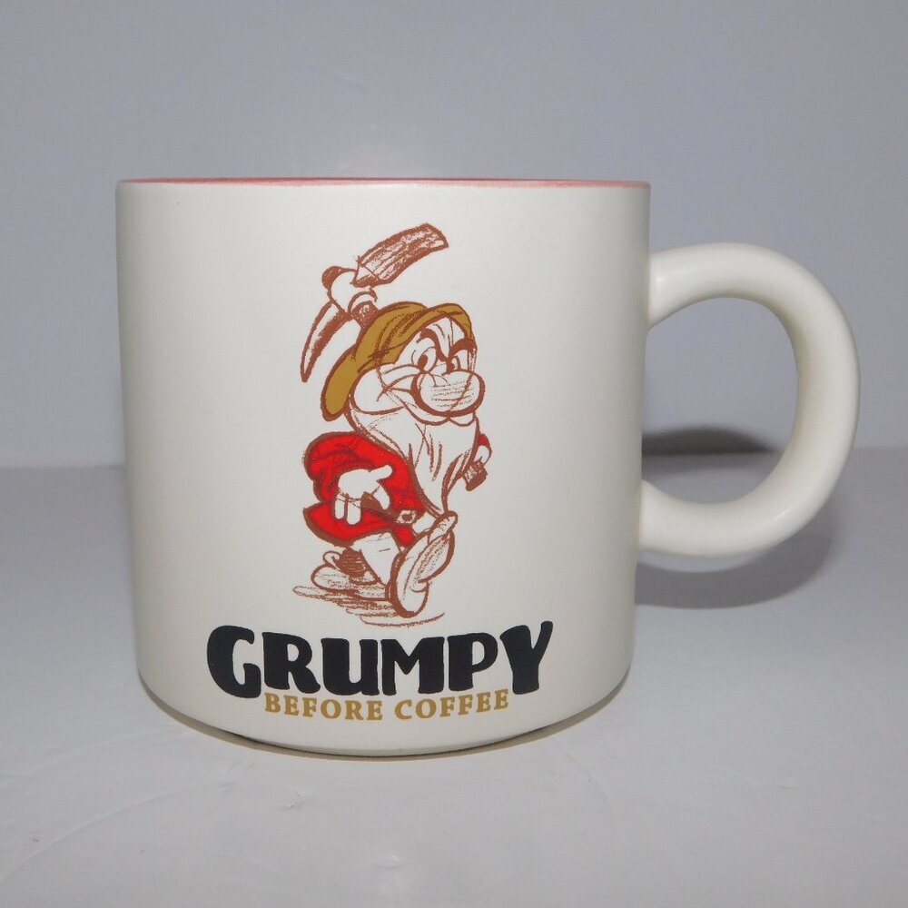 Hallmark Disney Grumpy Before Coffee Mug Snow White and the Seven Dwarfs